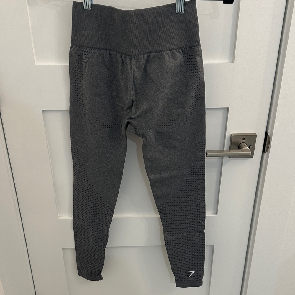 Gymshark Dark Gray Leggings - Picture 2 of 3